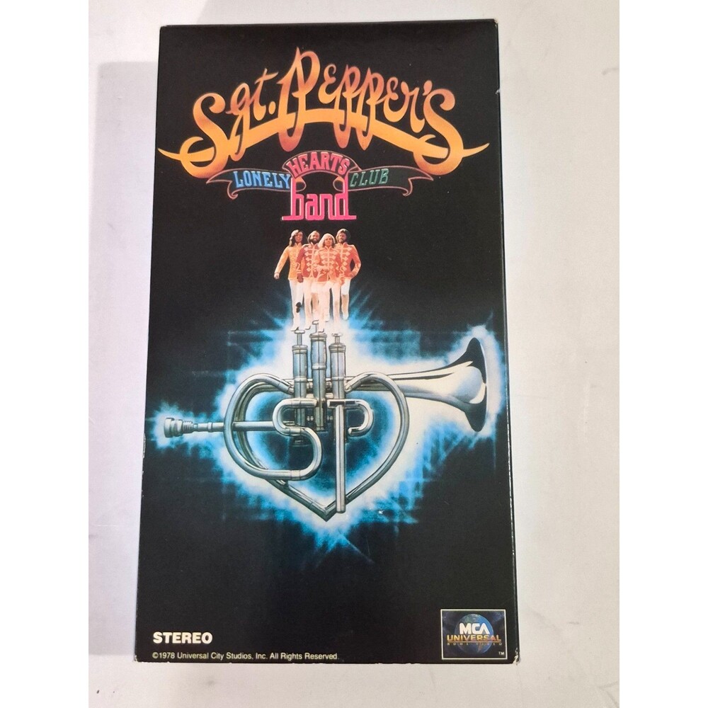 Sgt. Pepper's Lonely Hearts Club Band VHS 1978 Musical MCA Universal